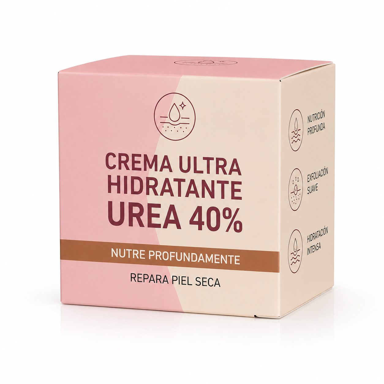 Crema Hidratante para Pies Secos y Agrietados | Elimina Fisuras, Durezas y Tacones Agrietados | Crema Urea al 40% - 110gr